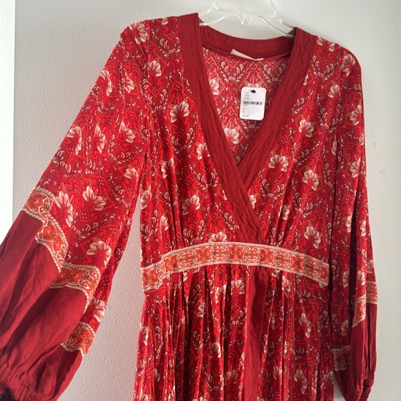 Spell & The Gypsy Collective | Jewel Soirée Red Dress Large - Picture 3 of 6